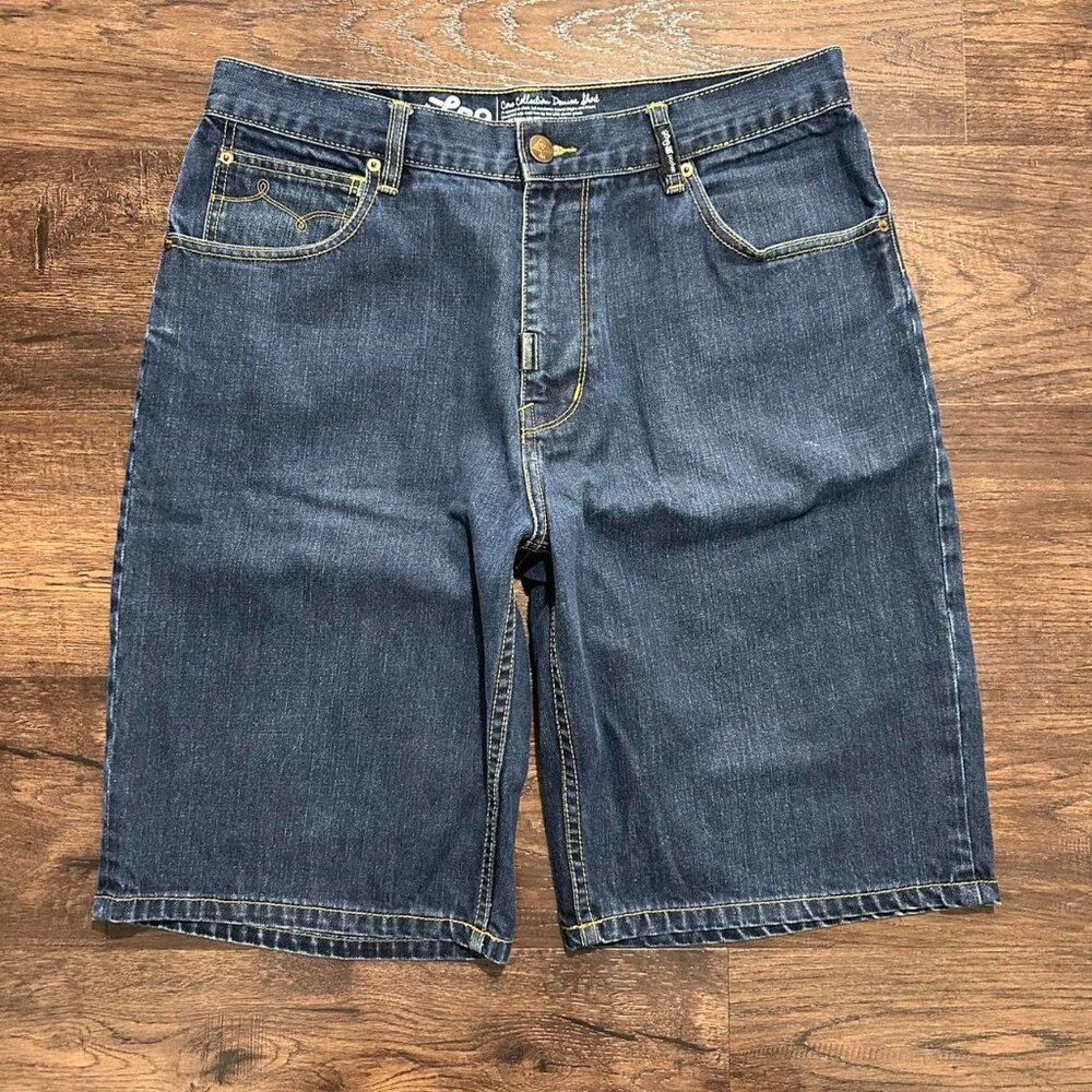 VINTAGE Y2K LRG JEANS Baggy Denim Jorts - Size 34